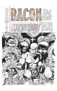 Troy Nixey - Bacon and Other Monstrous Tales Cover