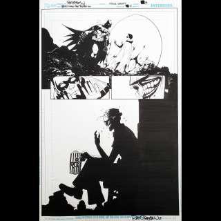 BATMAN AND ROBIN (2013) #16, Pg 3 by Patrick Gleason & Mick Gray – Joker half-splash