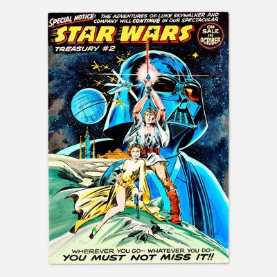 Lot 351 - Marvel Special Edition Star Wars #1 Advertisement Page 55 Color Guide (Marvel/Whitman, 1977) | Landry Pop Auctions