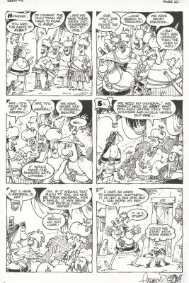 Sergio Aragonés | 6.) SERGIO ARAGONÉS: Groo #3 (Image) | Galerie Laqua
