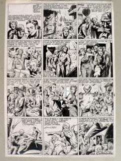 Nortier Lucien. (1922-1994) - NORTIER Lucien. Â« Capitaine Cormoran Â». Encre de Chine noire pour la&h