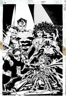 John Dell, Scott McDaniel - Hourman #6 Cover (1999)