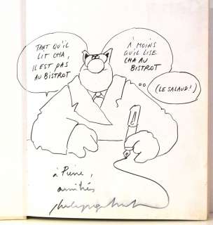 Philippe Geluck - Dédicacé - Le Retour du Chat - EO 1987 cartonné grand format [...] | Arthema Auction