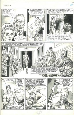 Marvel Preview #9 Man-God Pg 53 HTF DeZuniga Bronze Age Original Art Excellent! | East Bay Comics