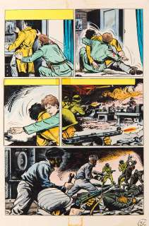 Mieczysław Wiśniewski (1925 - 2006) | Mieczysław Wiśniewski | "Kapitan Kloss. Oblężenie", plansza nr 30, 1973 | Desa Unicum