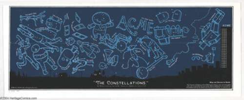 Chris Ware - "The Constellations" Signed Art Print (1997). A handsome print, signed by Chris Ware at the - | Heritage