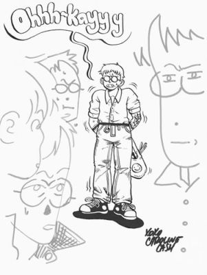 Caroline Cash | Ohhh-Kayyy Illustration | Athenaeum Comic Art
