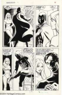 Russ Heath - Moon Knight #4, Lot of 5 pages Original Art (Marvel, 1985). Here’s a group of five exciting pages - | Heritage