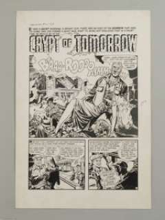 Joe Certa - Crypt of Terror #3 Complete 7-page Story "Crypt of Tomorrow" Original Art (Harvey, 1952). - | Heritage