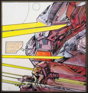 Druillet, Philippe (1944 - 76 Ans) | Illustration originale utilisant des techniques diverses (encre de chine, feutre, aquarelle) Encadré… | Stanley’s Auction