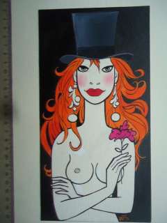 Will | Dessin original en couleur  - Femme | Catawiki