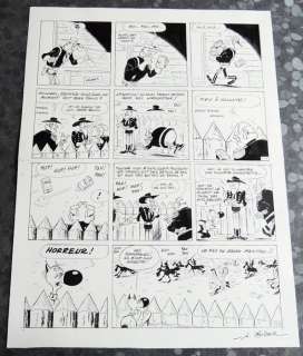 Janvier, Michel | Planche originale Ã  l’encre de Chine  - Rantanplan | Catawiki