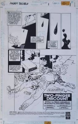 Eduardo Risso | Jonny Double issue 1, page 1 | NRisso Art