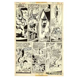 Hand-drawn John Buscema and Joe Sinnott Thor No. 225 Pg. 3 / MARVEL COMICS | Propstore