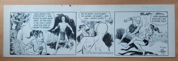 LONG SAM by BOB LUBBERS daily strip ORIGINAL ART 7-18-1960 Good Girl Art Al Capp | eBay US (Buy It Now)