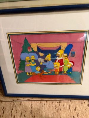 Simpson Animationsfolie Weihnachtsfolge Staffel 1 Limitiert 150 von 200 | eBay Europe (Buy It Now)