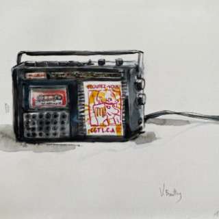 Vincent Bailly - Illustration originale, bas de couverture « Lorraine cœur d’acier »