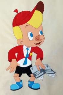 Studios Belvision  - 5 celluloïdes originaux + 1 décor - Pinocchio dans l’espace (1964). | Catawiki