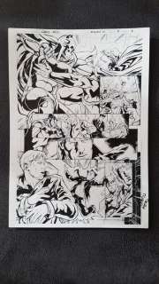 Original Page by Carlos Nieto - DC Comics Injustice Y3 #17 - Page 8 - Batman Superman - Signed  