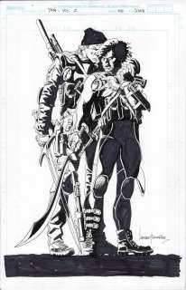 Leandro Fernandez | The Old Guard Force Multiplied Cover Issue 02 Page Cover | Splash Page