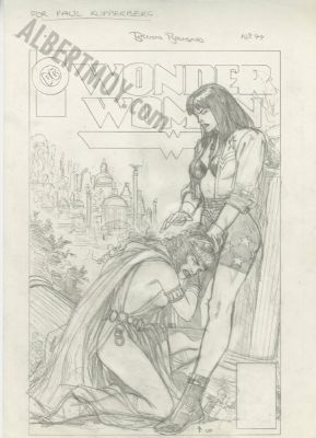 Brian Bolland | Wonder Woman #99 Cover Prelim By Brian Bolland | ComicArtFans Classifieds