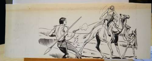 Ferri, Gallieno - Original cover "Zagor" series Lampo III s. no. 34 (1965) | Catawiki