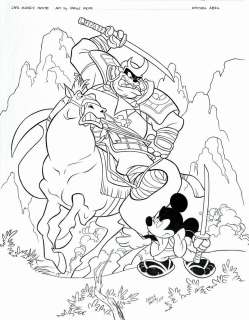 CARLOS MOTA - Samurai Mickey