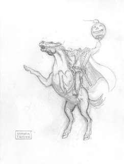 Ramona Fradon | Headless Horseman | Catskill Comics