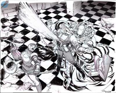 Riley Rossmo | The Moon Is Following Us Issue 8 Page 22-23 | Felix Comic Art