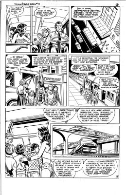 Superman / Wonder Woman Radio Shack Promo Comic Curt Swan Original Art Issue 3 Page #8 excellent! | East Bay Comics