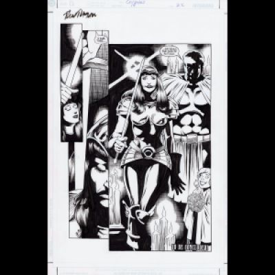 CRUSADES #19 pg 22 by Kelley Jones (1st: Sir Venus) | Pop Sequentialism