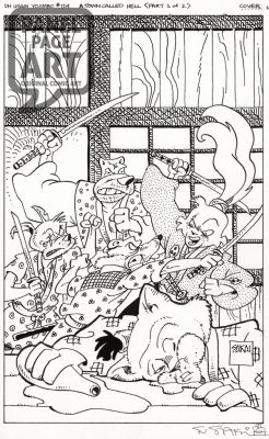 Stan Sakai | Usagi Yojimbo 124 Cover | Panel Page Art