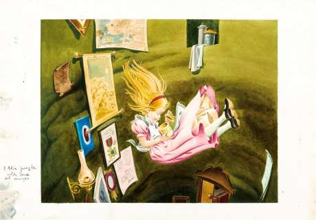 Tony Wolf (Antonio Lupatelli) – "Alice nel Paese delle Meraviglie (Alice in | Urania Casa d’Aste