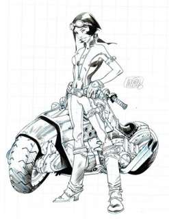 Adrien Floch - lot 278 - Dessin original Ã  l‘encre de chine. Dimensions : 42 cm…