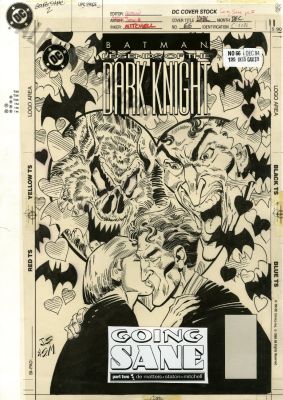 Joe Staton | Batman: Legends of the Dark Knight Issue 66 Page Cover | Albert Moy