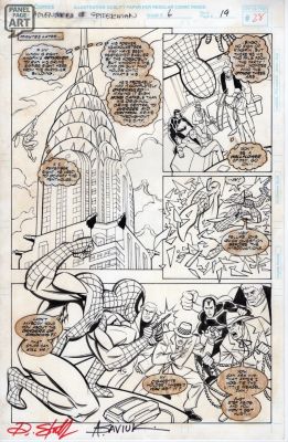 Alex Saviuk | Adventures of Spider-Man 6 Page 19 | Panel Page Art