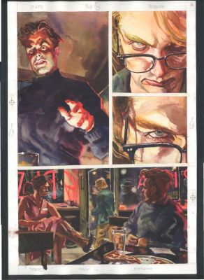 Dan Brereton | Beautiful Brereton Painted Art For Clive Barker’s Dread - Large Art with Large Panels Issue Dread Page 14 | Koch Comic Art