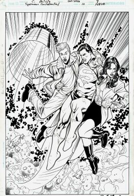 Cam Smith, Chris Batista | Chris Batista Superman Confidential #10 Splash (Superman Saves Lois Lane & Jimmy Olsen!) 2007 | Romitaman