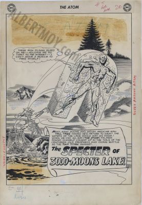 Gil Kane, Murphy Anderson | Atom Issue 5 Page 1 | Albert Moy