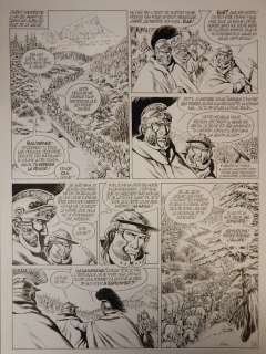 Mitton, Jean-Yves - Original page (p.8) - Vae Victis! 12 - Adua, een wolvin huilt in Avaricum - (2003) | Catawiki