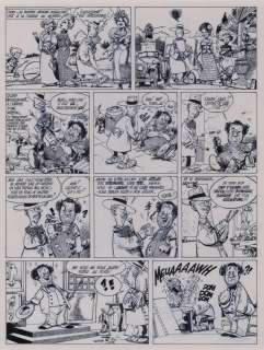 Franz Drappier (1948-2003) | Le Peintre et son modèle - planche originale, 1980 | Fauve Paris