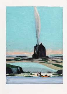 Mattotti Lorenzo - "Il padiglione sulle dune", 1992 | Urania Casa d’Aste