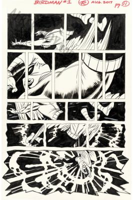 Steve Rude | Future Quest Presents: Birdman Issue 5 Page 11 | Albert Moy