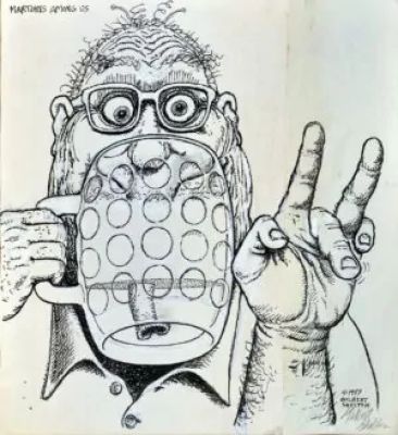 Gilbert Shelton | Rip Off comix – issue 18 – couverture | La Galerie de la Bande Dessinée