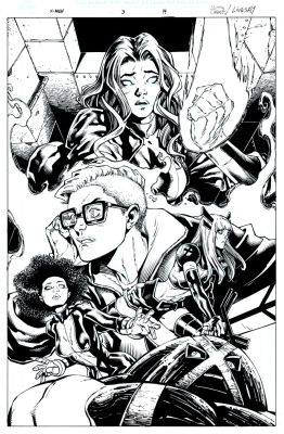 Ryan Stegman, John Livesay | X-Men #3 (303) P 14 Splash (Juggernaut, Psylocke, Majik, Kid Omega, & Temper!) | Romitaman