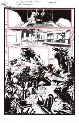 Von Randal | All New Spider-Gwen Ghost Spider Issue 5 Page 1 | Next Comic Art