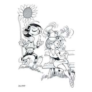 CIROVIC - Hommage Ã  Franquin, - Dessin original signé.… | Collauctions