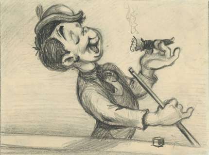 PINOCCHIO Studio Walt Disney 1940. Dessin de storyboard. Format : 15 x | Rossini