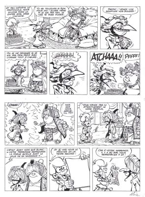 Elric | Planche originale Iznogoud N°8 Des bougies pour Iznogoud | Galerie Napoléon
