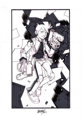 David Lafuente | Pin Up Spirou | The Green Room